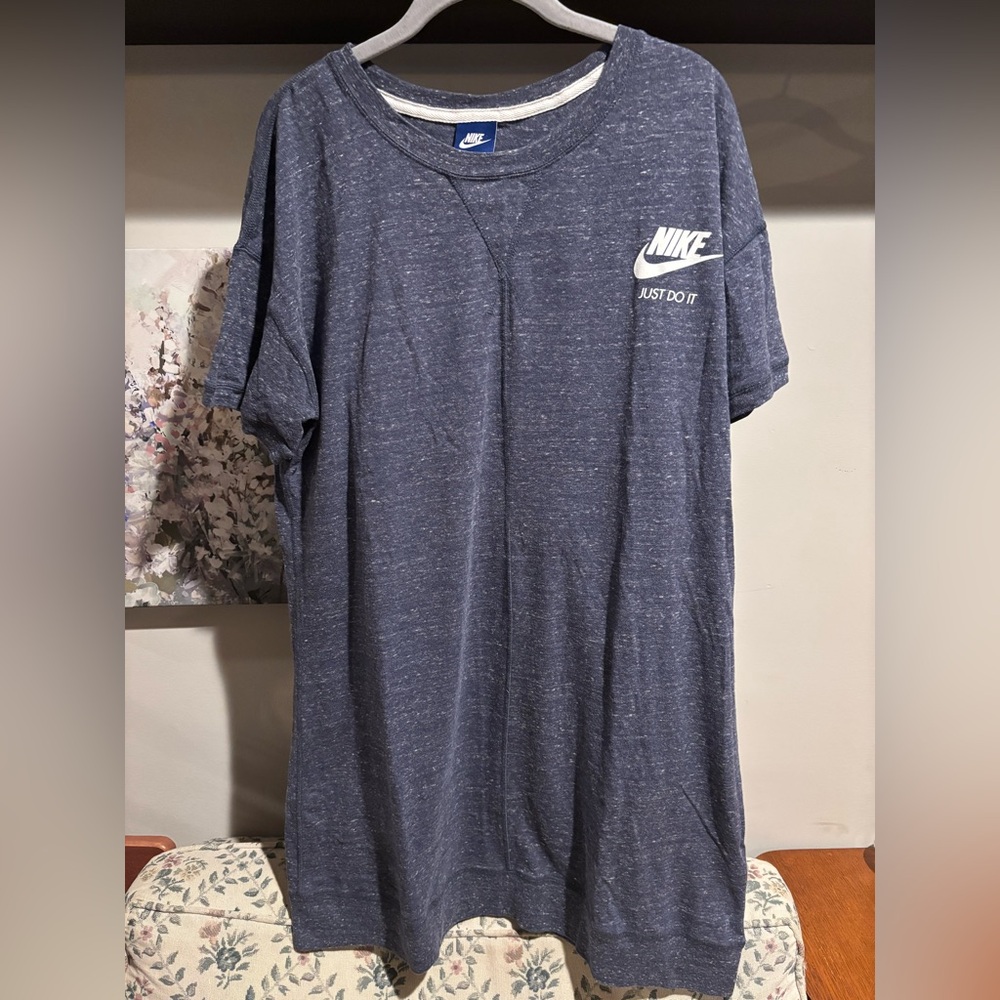 Nike Blue T-Shirt Dress